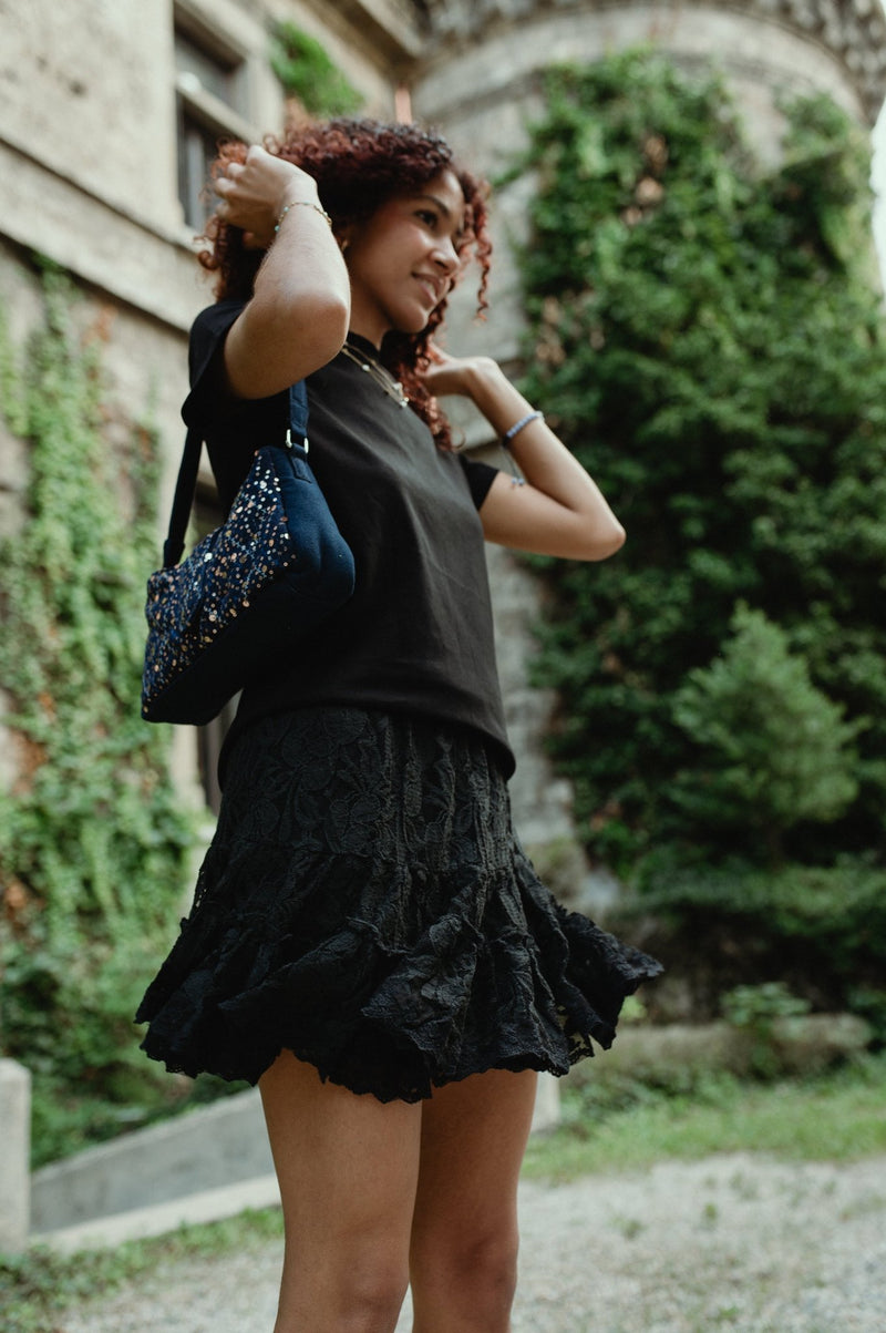T shirt en coton manche courte