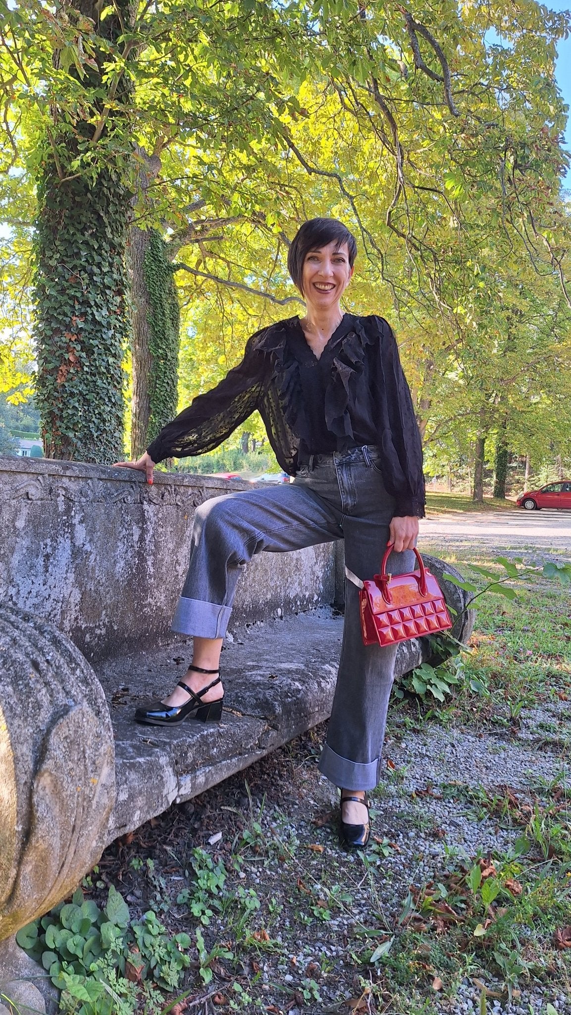 blouse en dentelle élégante