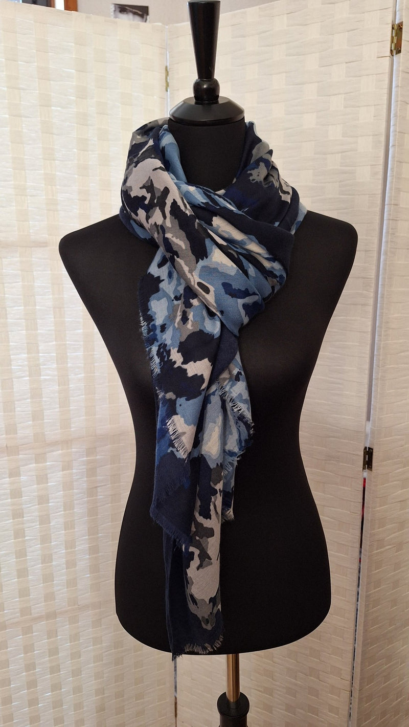 foulard imprimé fantaisie femme