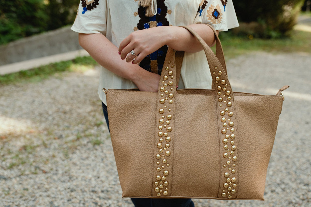 Sac femme avec perles décoratives