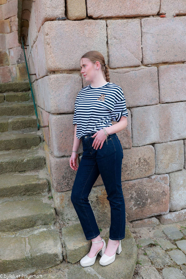 jeans slim femme talle haute