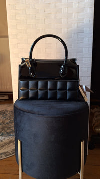 Sac bandoulière noir tendance